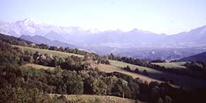 walking in the Trieves, France