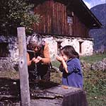 on the Tour of Mt Blanc, in Chamonix