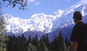 Mt Blanc and Chamonix