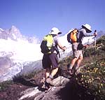 on the Tour of Mt Blanc