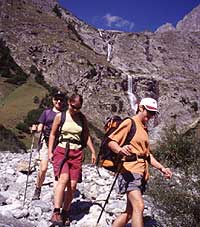 hiking in France